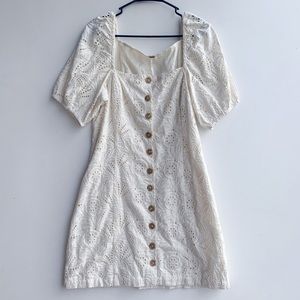 COPY - Free People Cream Dress Size 10
